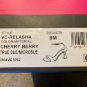 Beautiful red Vince Camuto heels. Brand new.